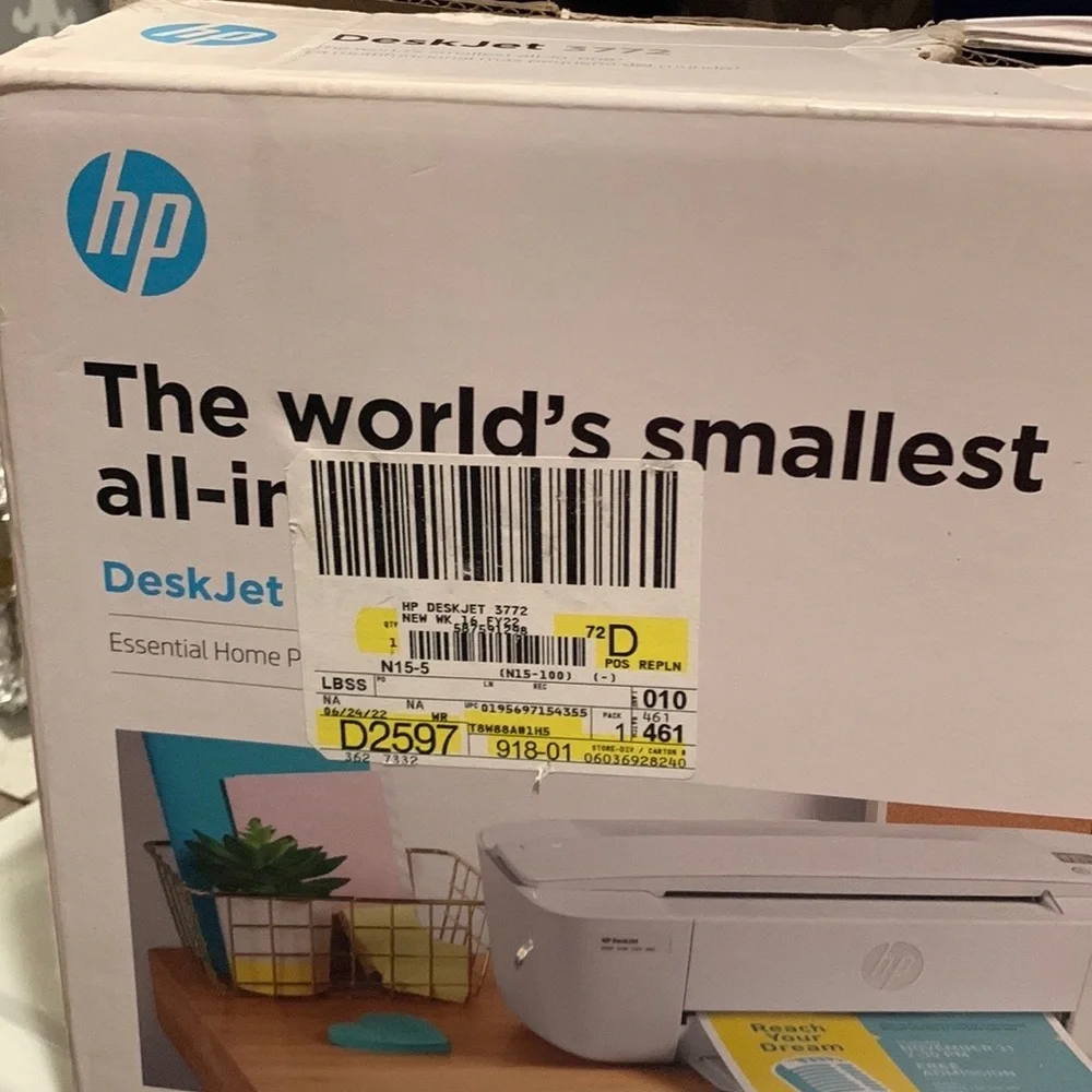 Hp deskjet 3772